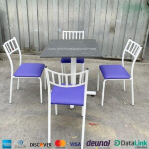 LÍNEA RESTAURANTE / JUEGO DE COMEDOR - LRJC. 846